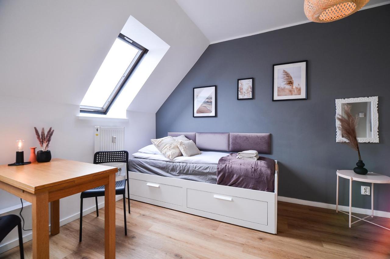Citystay Brzezno Studio 3 Min Do Plazy Gdansk Luaran gambar