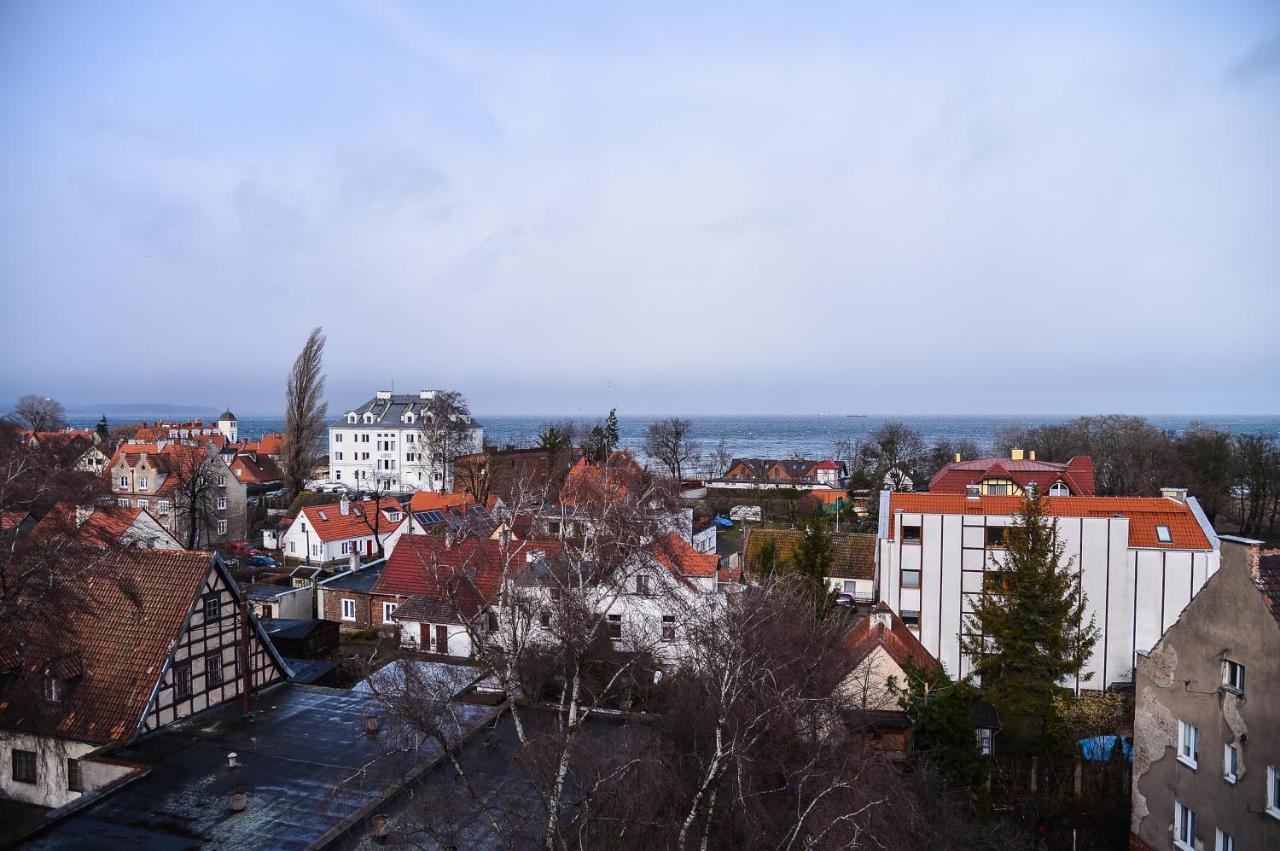 Citystay Brzezno Studio 3 Min Do Plazy Gdansk Luaran gambar