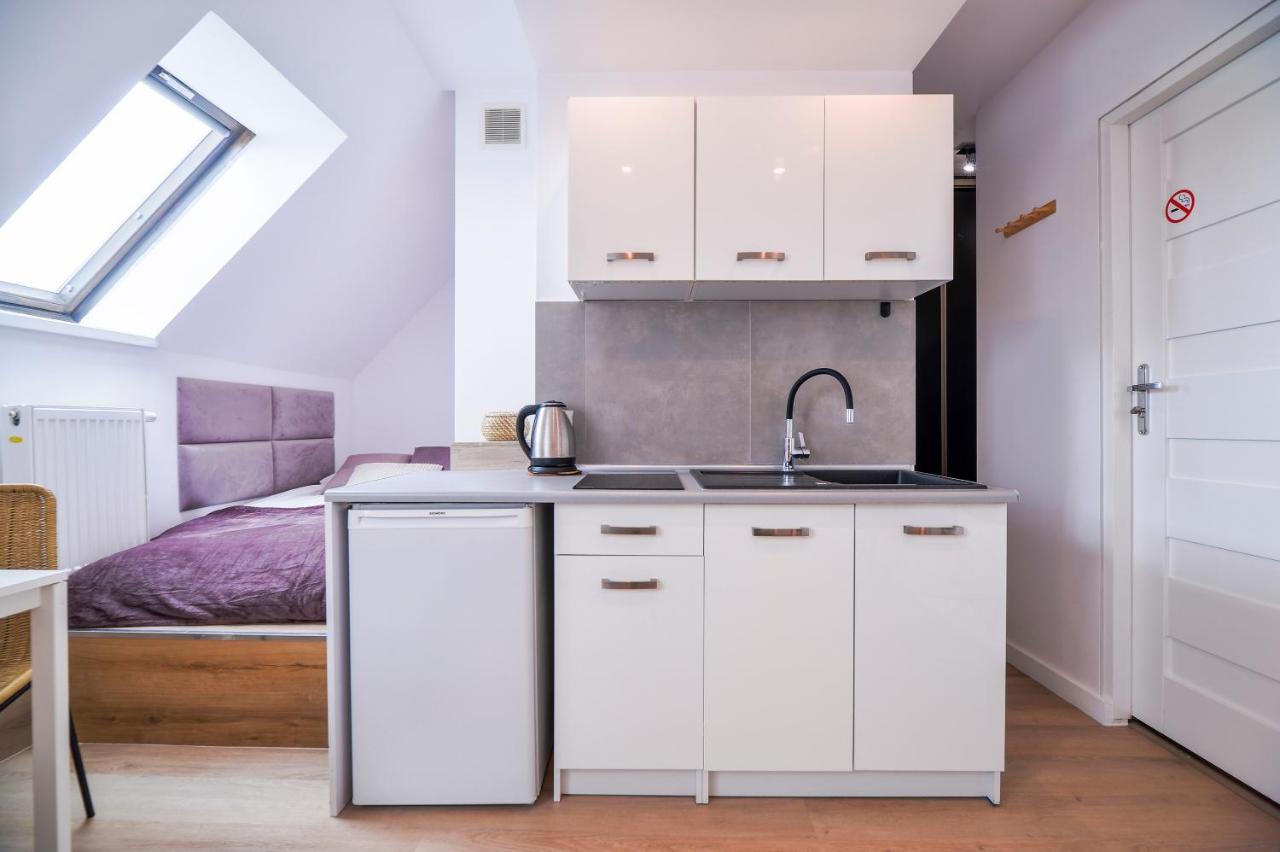 Citystay Brzezno Studio 3 Min Do Plazy Gdansk Luaran gambar