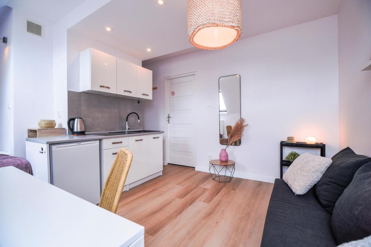Citystay Brzezno Studio 3 Min Do Plazy Gdansk Luaran gambar