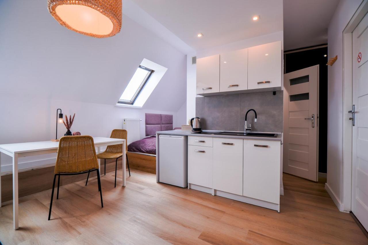 Citystay Brzezno Studio 3 Min Do Plazy Gdansk Luaran gambar