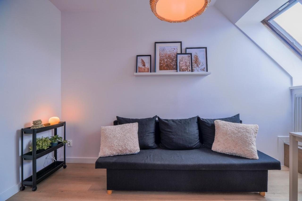 Citystay Brzezno Studio 3 Min Do Plazy Gdansk Luaran gambar