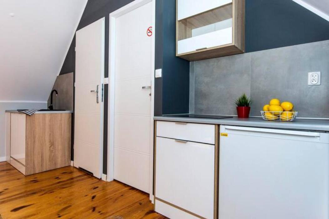 Citystay Brzezno Studio 3 Min Do Plazy Gdansk Luaran gambar