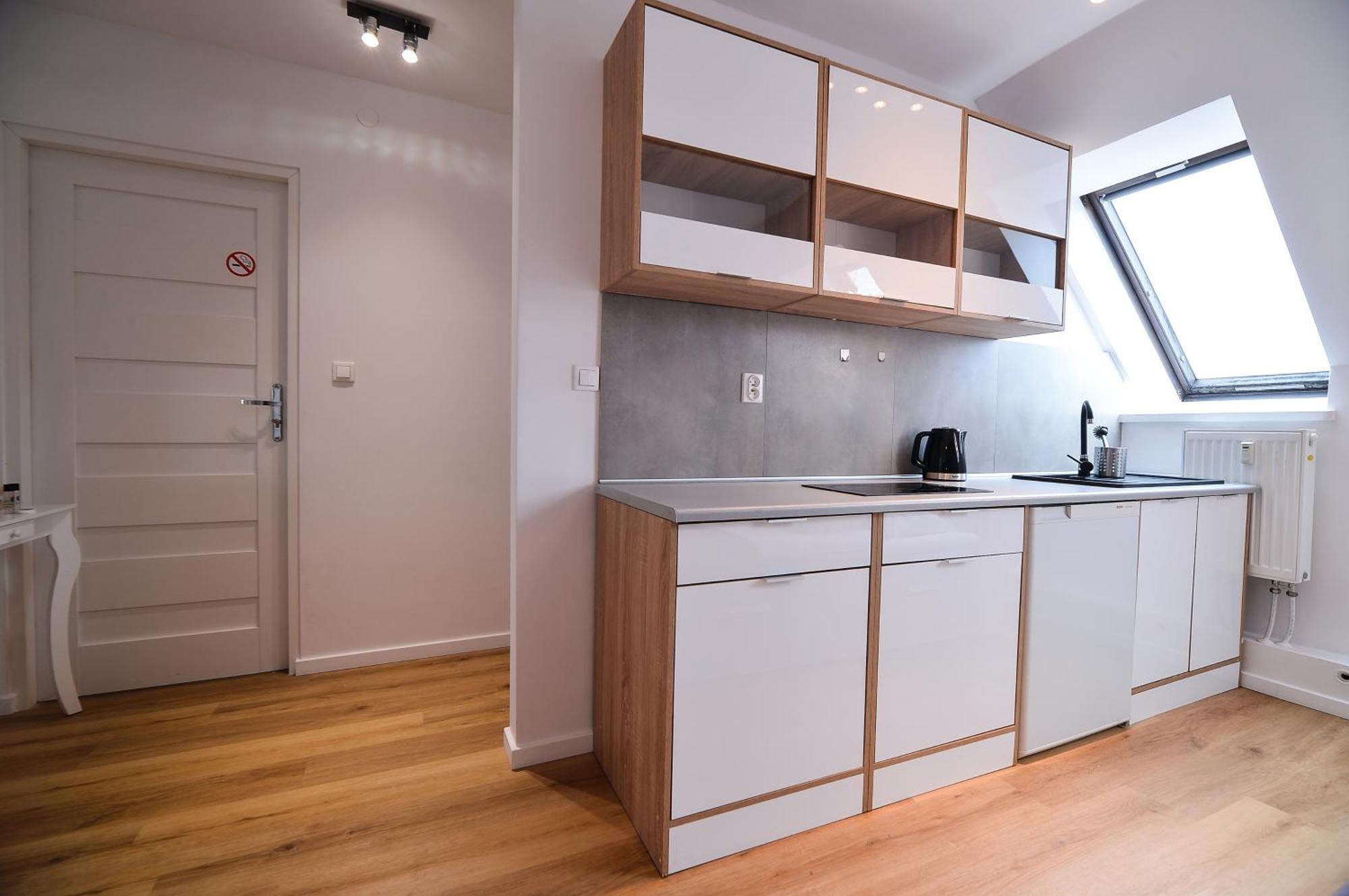Citystay Brzezno Studio 3 Min Do Plazy Gdansk Luaran gambar