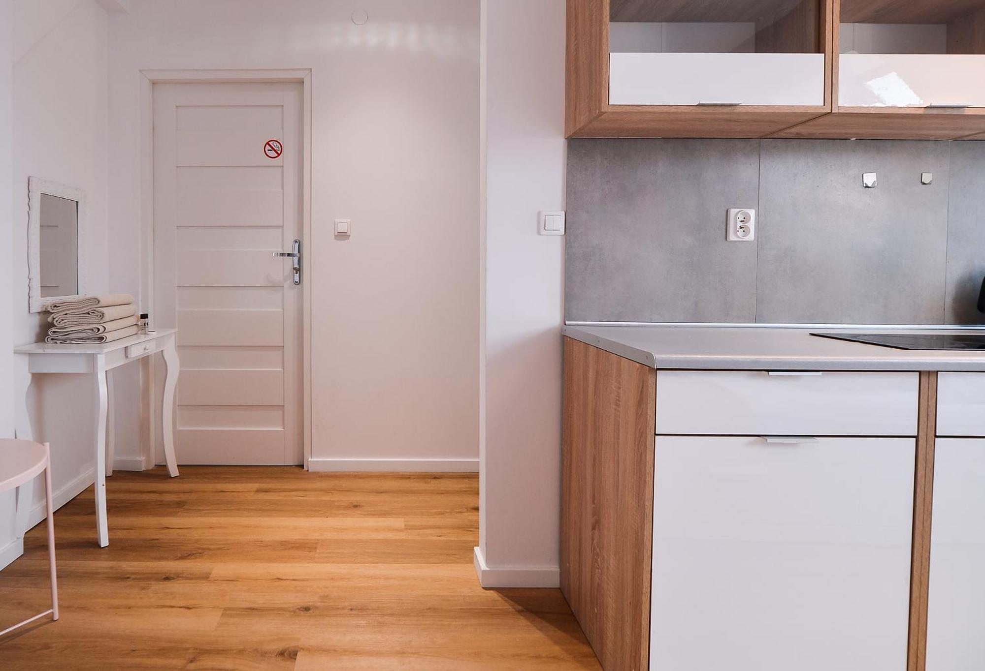 Citystay Brzezno Studio 3 Min Do Plazy Gdansk Bilik gambar